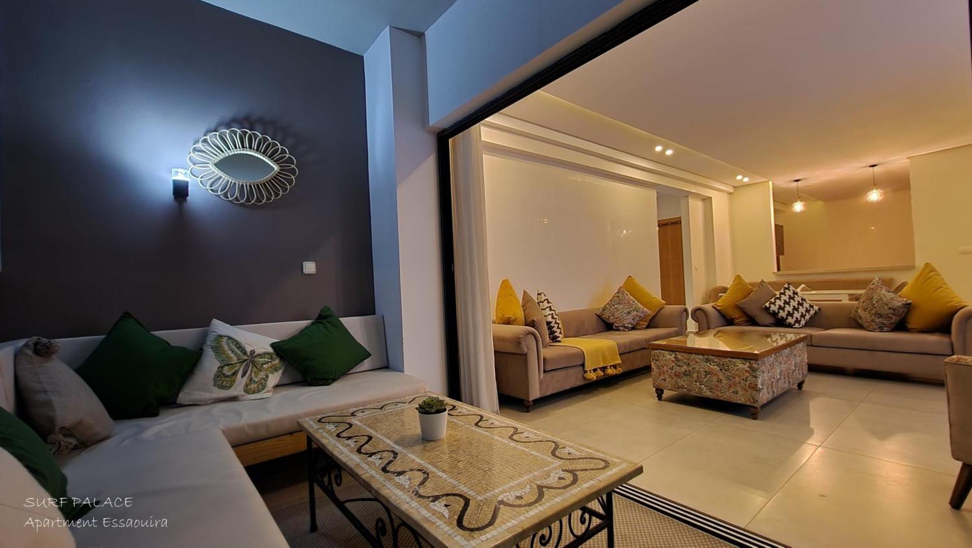 Surf Palace Beachfront Apartment Essaouira Buitenkant foto