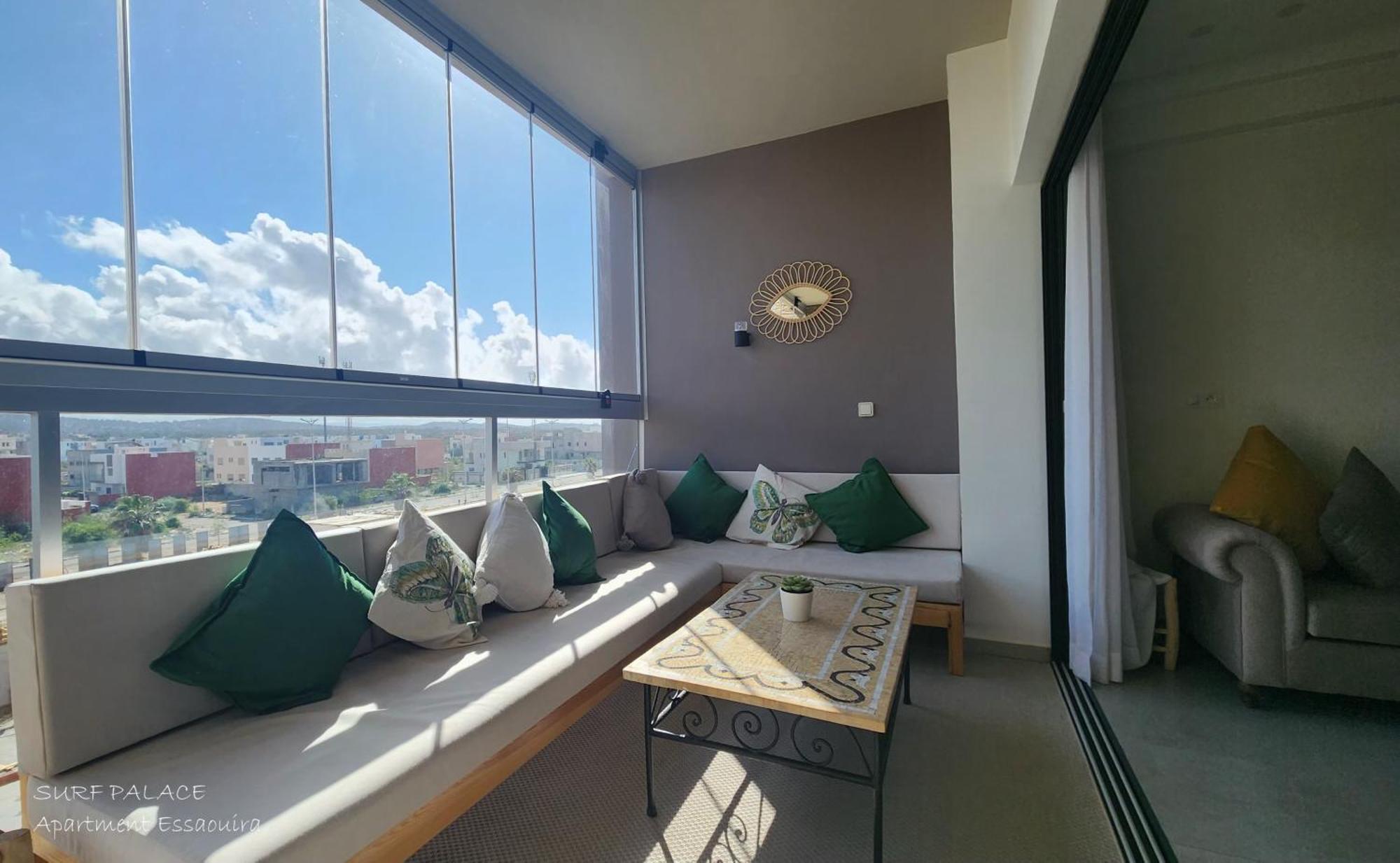 Surf Palace Beachfront Apartment Essaouira Buitenkant foto