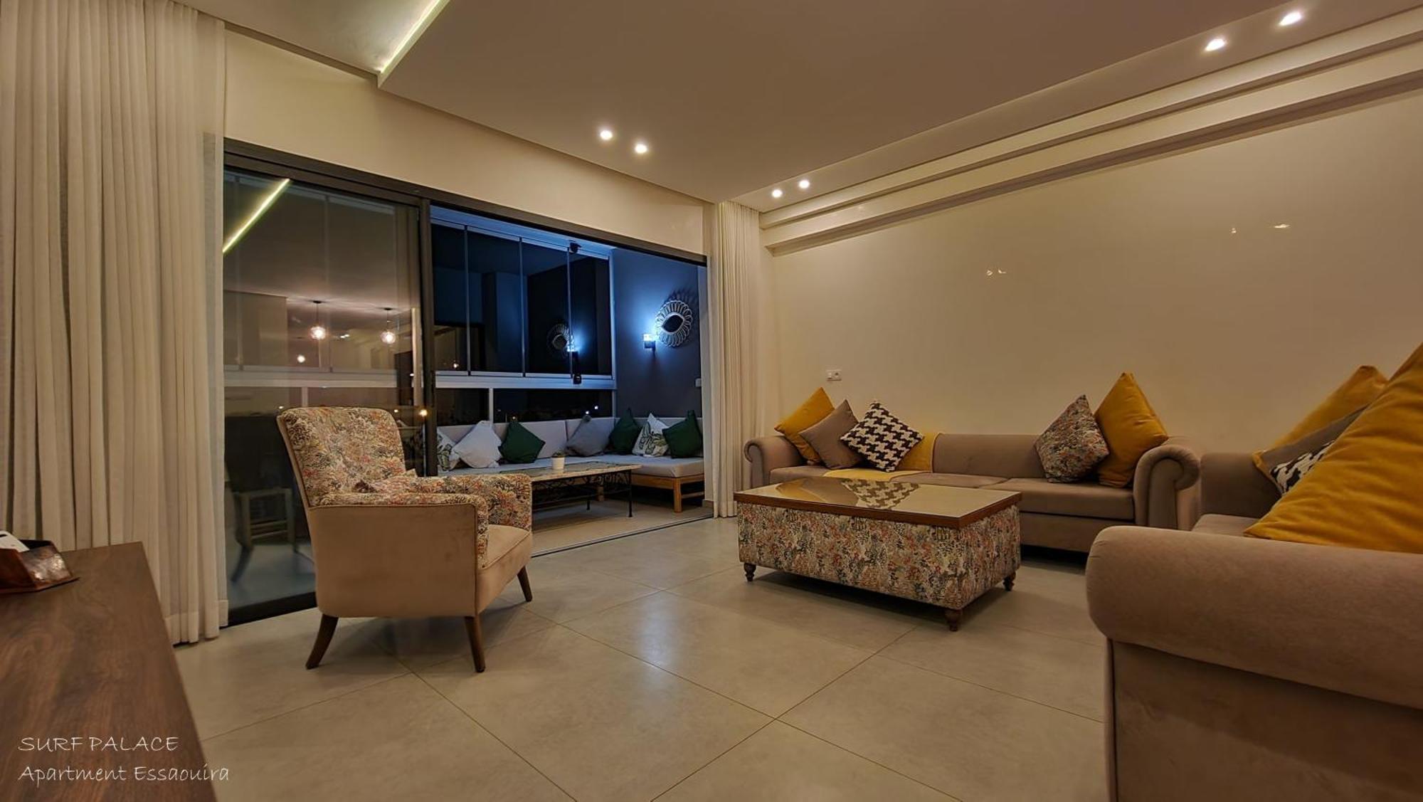 Surf Palace Beachfront Apartment Essaouira Buitenkant foto