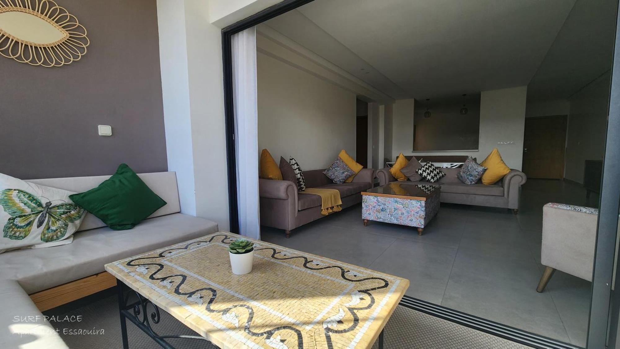 Surf Palace Beachfront Apartment Essaouira Buitenkant foto