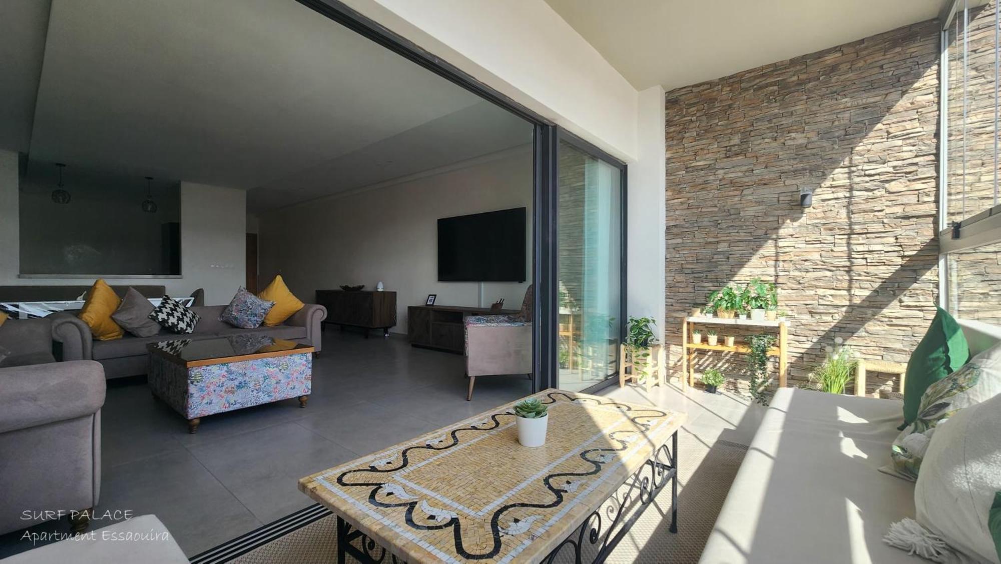 Surf Palace Beachfront Apartment Essaouira Buitenkant foto